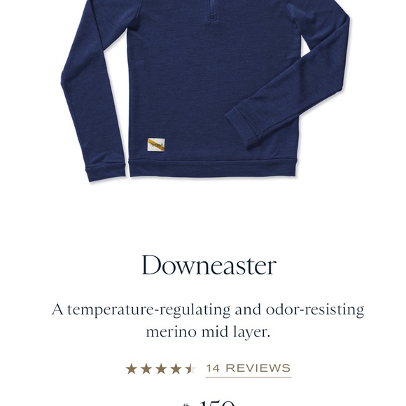 Tracksmith Downeaster size small BRAND NEW - Picture 5 of 6